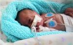 Newborn baby on death pathway